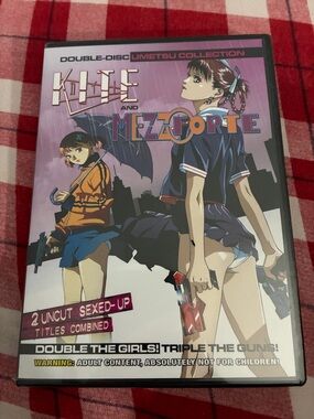 Anime DVD lot Mezzo Forte UNCUT & Kite UNCUT special uncensored editions NEW